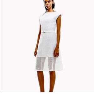 Theory white eyelet “Afala” dress